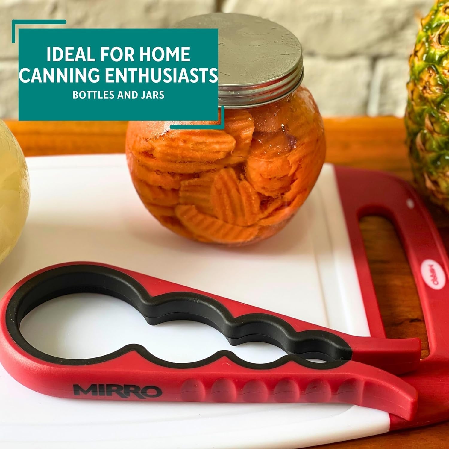 Canning Jar Opener, Red