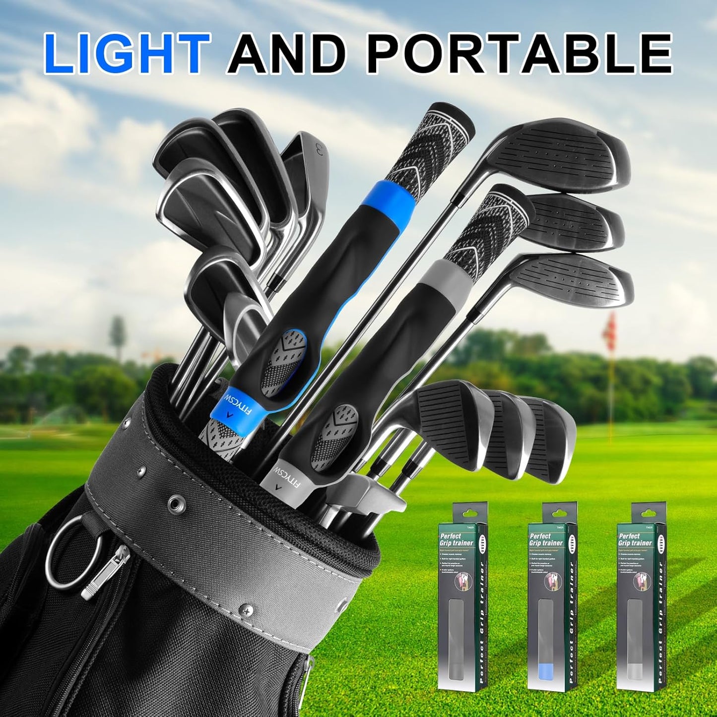 Golf Grip Trainer,Grip Trainer Golf,Golf Grip Trainer Right Hand,Golf Training Aid,Golf Training Equipment to Improve Hand Positioning