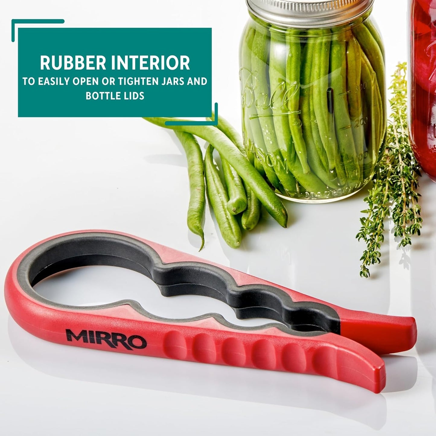 Canning Jar Opener, Red
